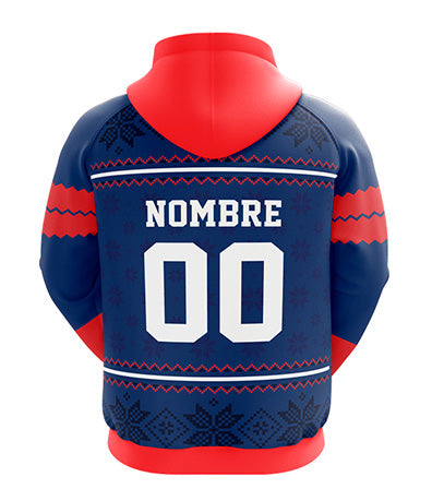SUDADERA CRUZ AZUL UGLY