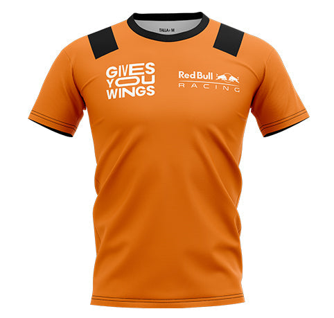 22 Verstappen-Playera Naranja