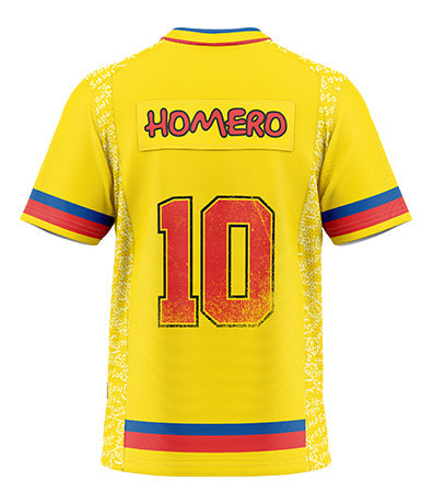jersey futbol americano simpson 3