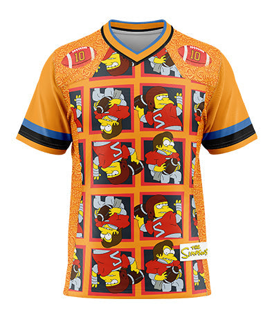 jersey futbol americano simpson 8