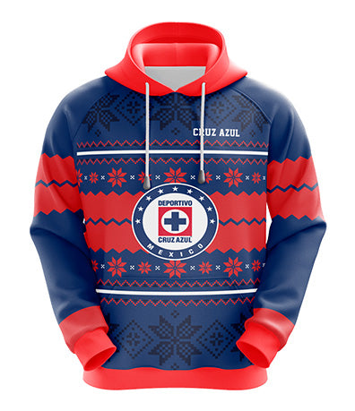 SUDADERA CRUZ AZUL UGLY